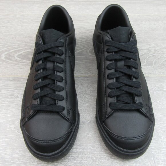 Nike Blazer Low '77 Womens Shoes Size 7 Triple Black NEW - Picture 6 of 13
